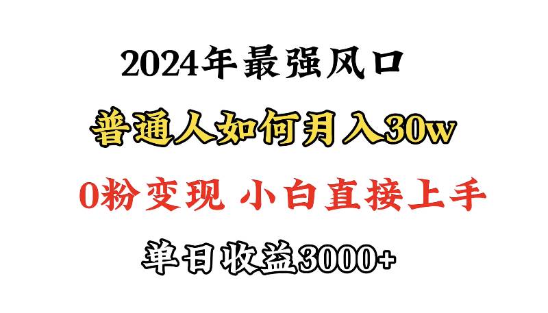 小游戏直播最强风口，小游戏直播月入30w，0粉变现，最适合小白做的项目-码豆资源站