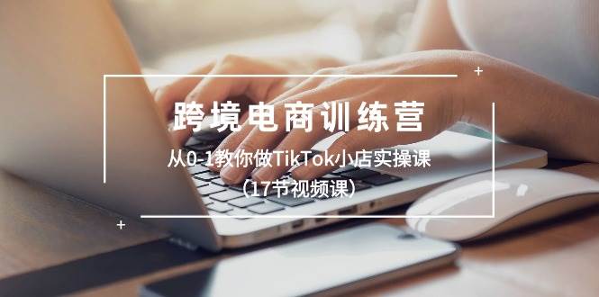 跨境电商训练营：从0-1教你做TikTok小店实操课（17节视频课）-码豆资源站