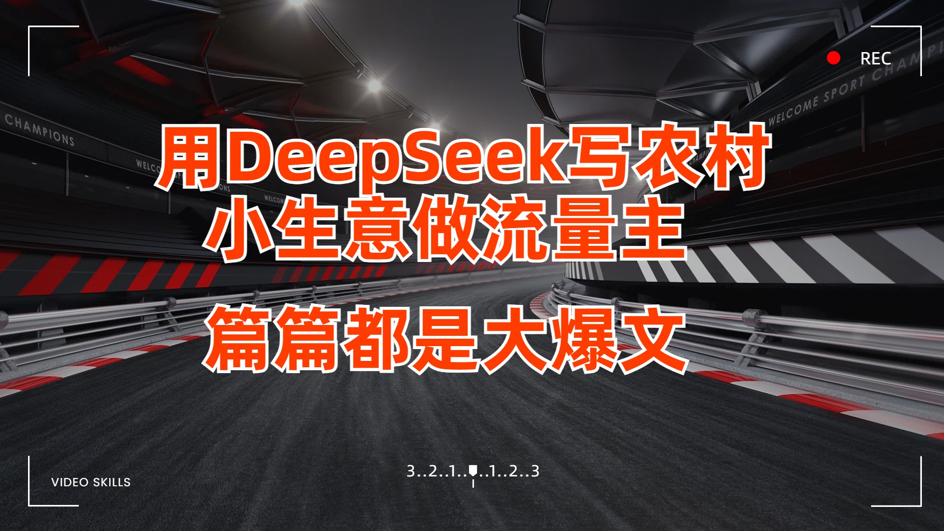 用DeepSeek写农村小生意做流量主，篇篇都是大爆文-码豆资源站