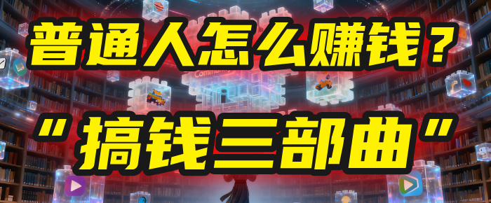 普通人怎么赚钱？2025年马哥揭秘“搞钱三部曲”：从抄作业，到自创武功，月入10万+！-码豆资源站