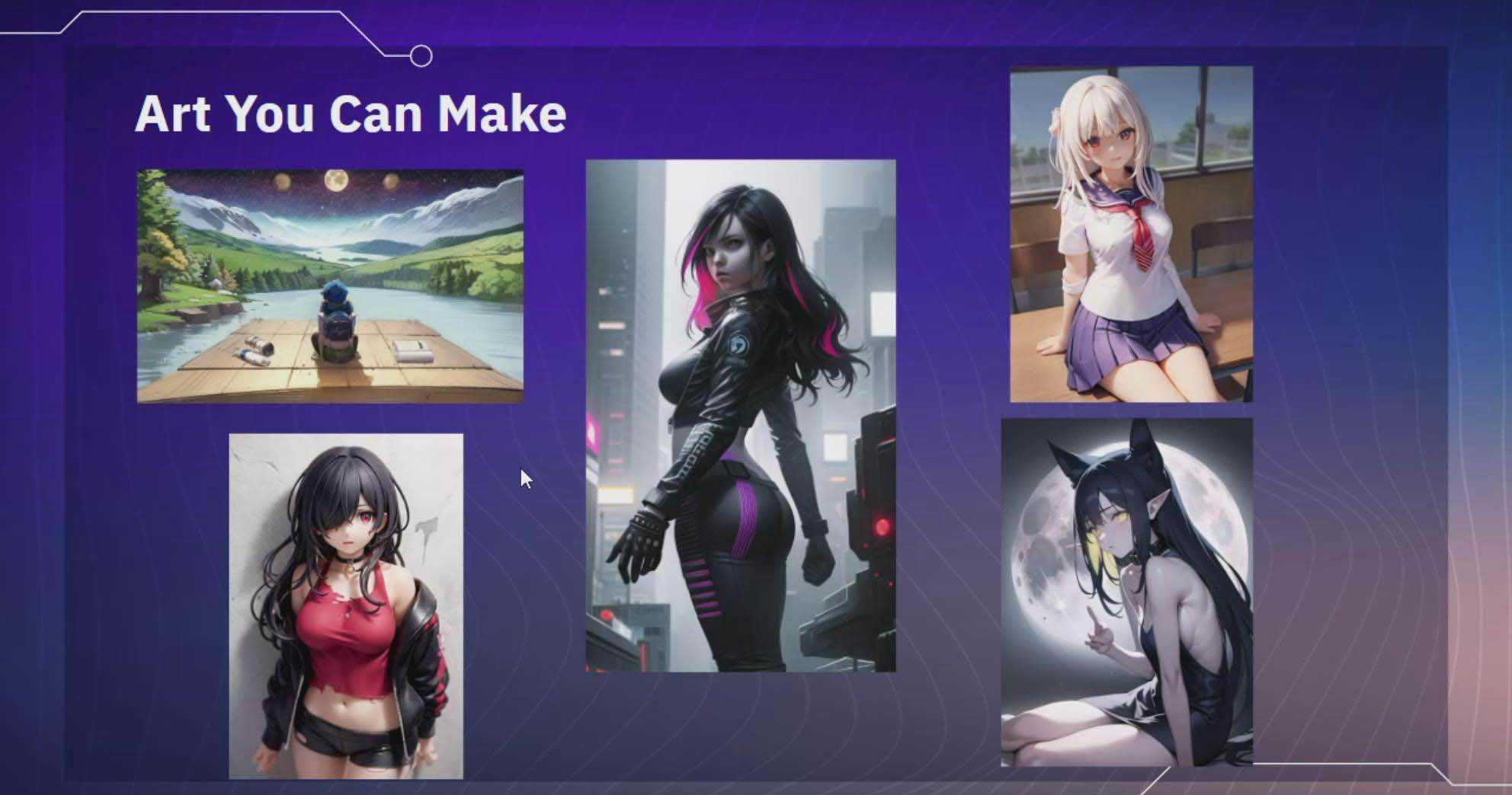 利用Stable Diffusion AI人工智能生成动漫艺术分步教程-14节课-中英字幕-码豆资源站