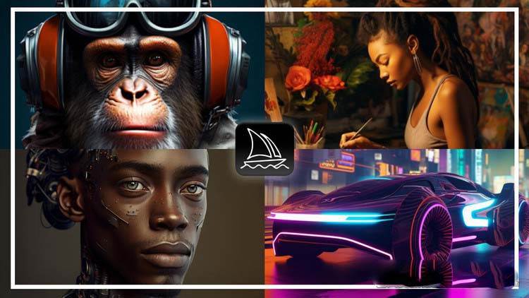 完整的Midjourney AI大型课程：AI绘图从初学者到精通-36节课-中英字幕-码豆资源站